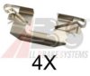 A.B.S. 1720Q Accessory Kit, disc brake pads